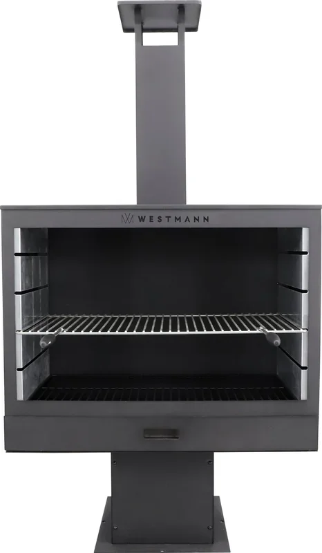 Westmann Grill- & Kaminofen, schwarz