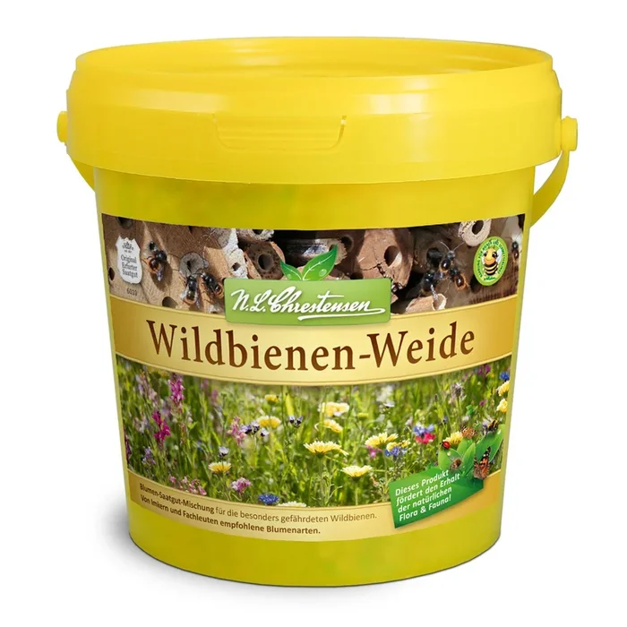 Wildbienen – Weide im 1 l Eimer