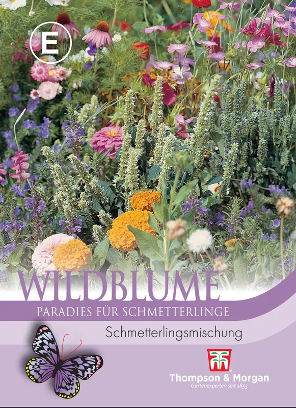 Wildblume Schmetterlings Mischung