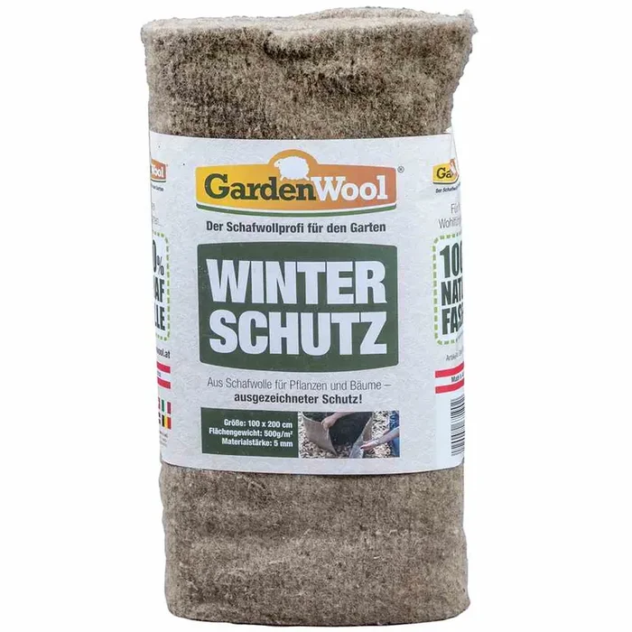 Winterschutzmatte 200x100x0,5cm grau