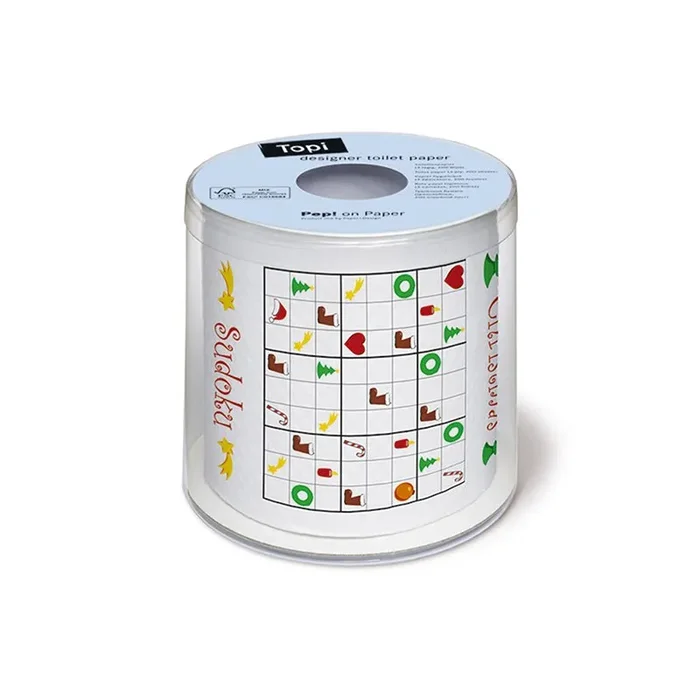 XMAS SUDOKU TOILETTENPAPIERROLLE