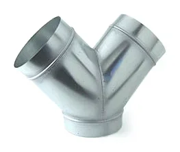 Y-Stück, Metall, ø 200 mm
