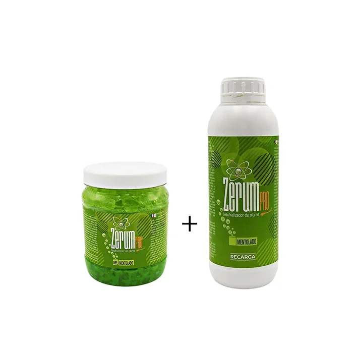 ZerumPro Gel Mentol 900g + Recharge 1L