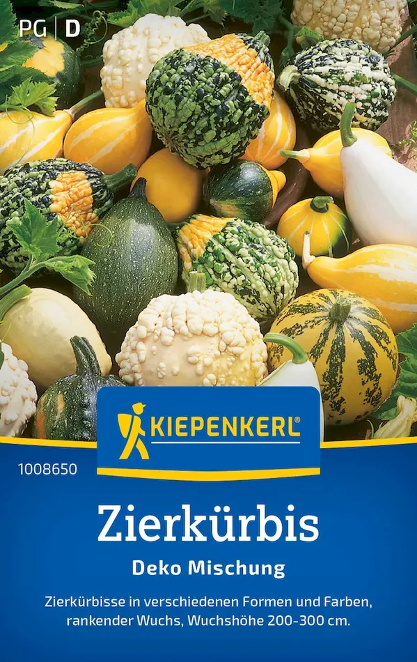 Zierkürbissamen Deko Mischung