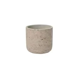 Ziertopf Charlie XXS grau