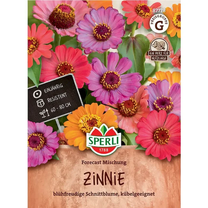 Zinnie Forecast Mischung Zinnia elegans – Bestellnummer 9944821