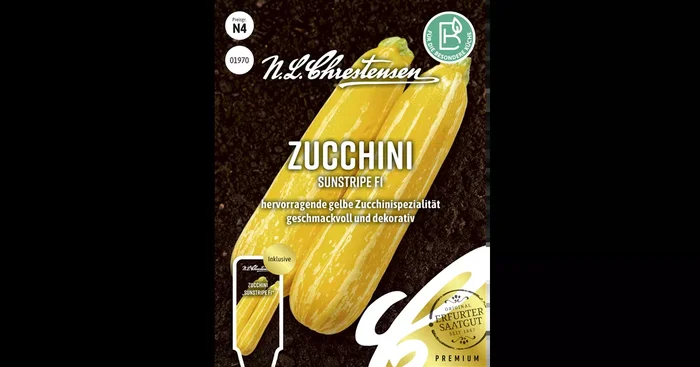 Zucchinisamen ‚Sunstripe‘