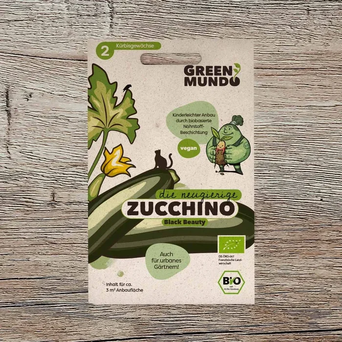 Zucchino ‚Black Beauty‘ Bio-Gemüse-Samen