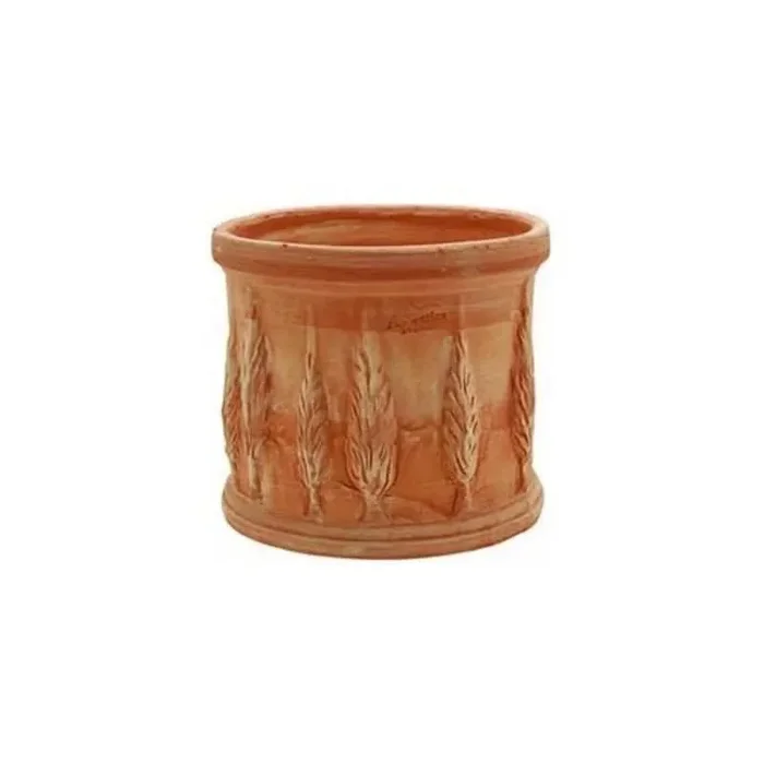 Zylindervase Zypressen 25 cm Terrakotta